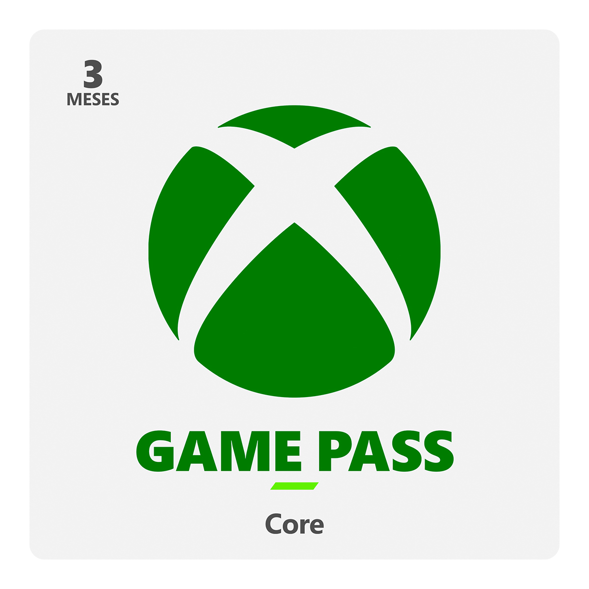  Xbox Game Pass Core 3M
